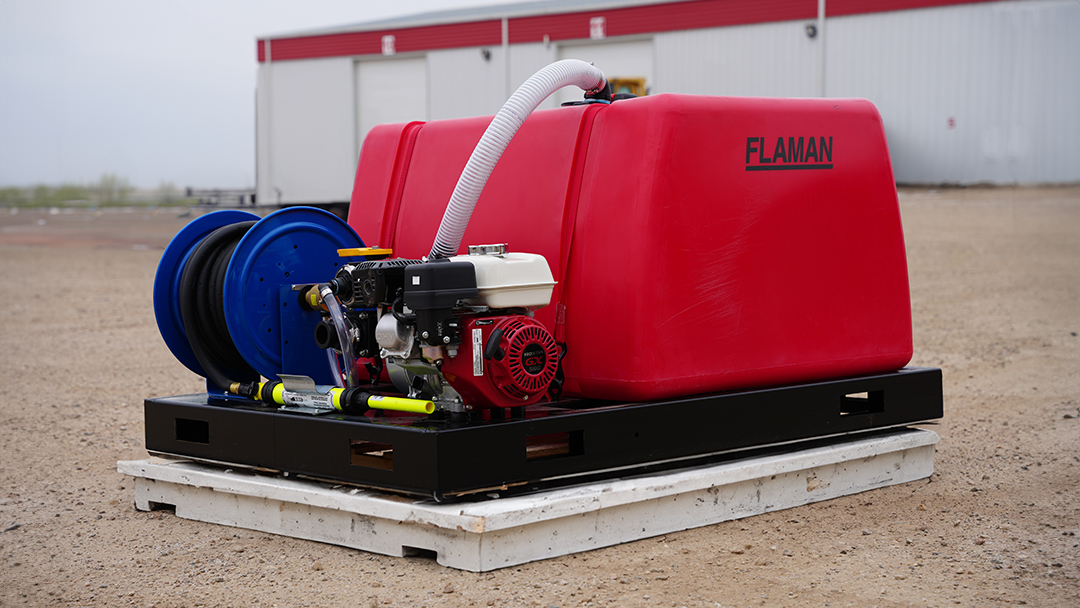 Photo of Quick Response Fire Suppression Skid